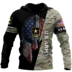 Men/Women US Army Eagle Marine Military Camo 3D Print Suit Veteran Streetwear Pullover Jacket Oversized Hoodies