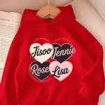 Girl Group Member's Name Printed Hoodie Creates The Best Choice for Sports, Street, Outdoor and Leisure Clothing