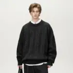 Winter Couples Loose Knit Sweater Thick Sweater