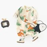 Sanlutoz Autumn Spring Long Sleeve Infants Rompers Clothing Baby Jumpsuits Cute Animal Unisex