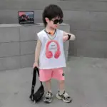 Kids Clothing Set Children's Top and Bottom Clothes set Two Pieces Summer Outfit for Kids Boys Girls