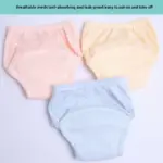 Newborn Baby Pure Cotton Training Pants Female Baby Male Baby Diaper Free Waterproof Washable Toilet Practice Diaper Pants