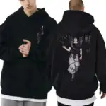 Japanese anime hoodie Jujutsu Kaisen Fushiguro Toji Graphic men's fashion manga street wear men's and women's sportswear
