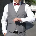 Autumn Winter Men's Casual British Style Suit Vest Fashion Slim Fit Leisure Professional Jacket for Men in China