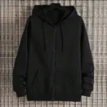 Men's Fleece Zip Up Hoodies Running Sports