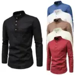 Shirt Casual Shirts Pullover Skinny Slim
