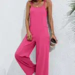 Sleeveless Jumpsuits Solid Women Rompers